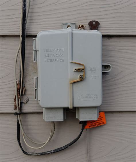 vintage telephone junction box|telephone junction box outside house.